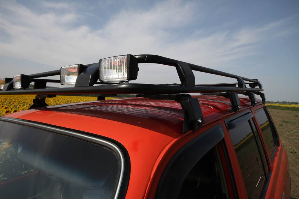 Багажник экспедиционный для Toyota LC (70,76,80), Nissan Patrol (Y60, Y61) с сеткой